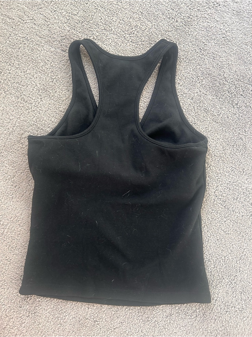 Express Black V-Neck Racerback Tank Top | Small - Picture 9 of 10
